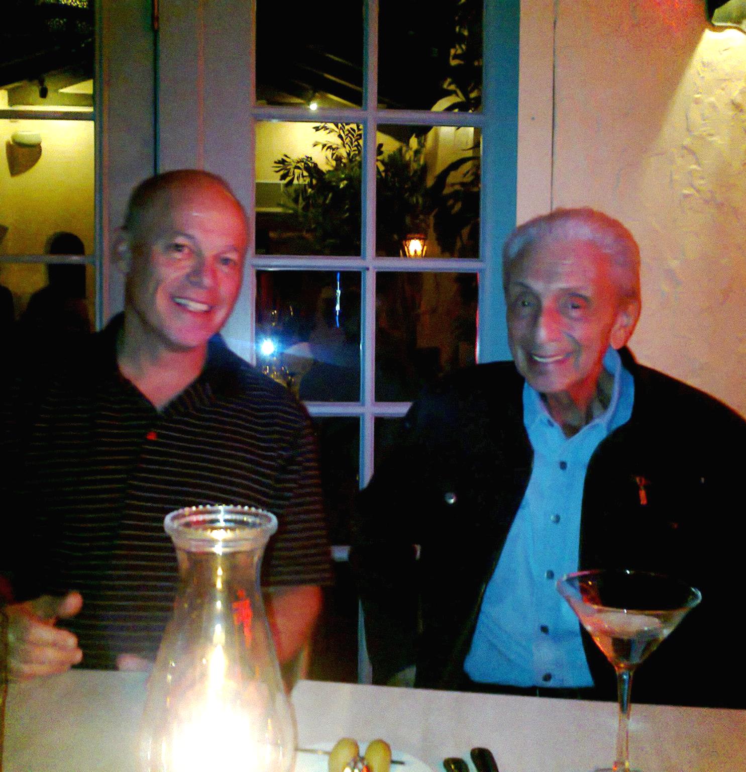 Paul Caron and his first mentor, Robert Vito